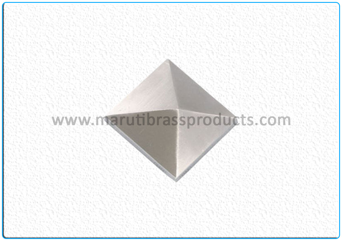Brass Mirror Cap Pyramid Image